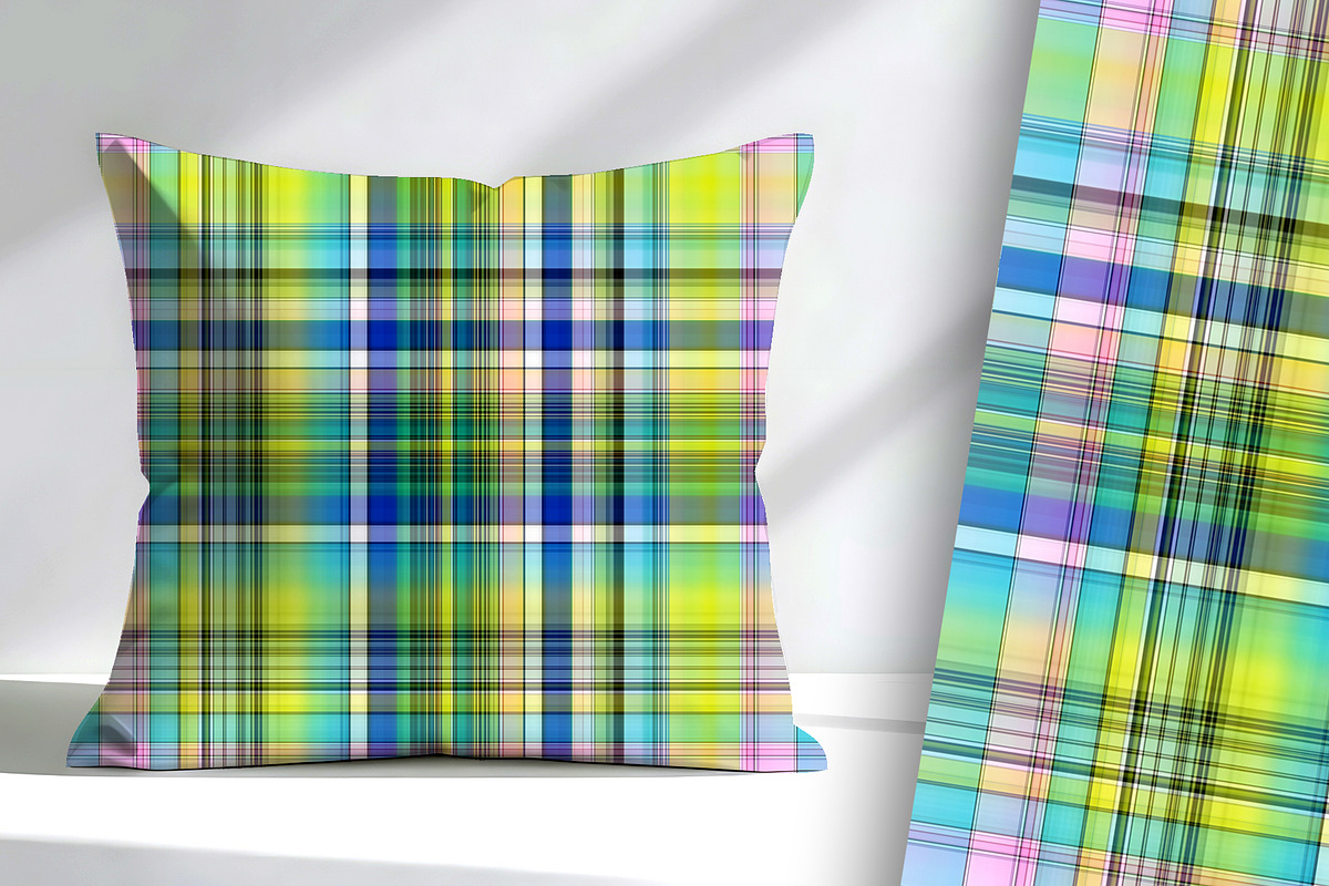 Watercolor Plaid Repeatable, a Pattern Graphic by Sharon Schwalbe (Photo 2 of 5)