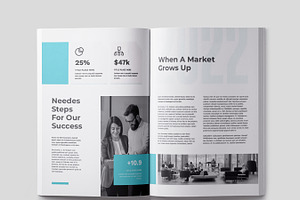 Annual Report Template, Brochure