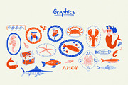 Sea Story: Graphics & Patterns, a Pattern Graphic by Dedraw Studio (Thumbnail 2 of 15)