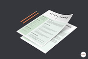 Modern CV - Coverletter Template, a Resume Template by Emaholic Template (Thumbnail 5 of 5)