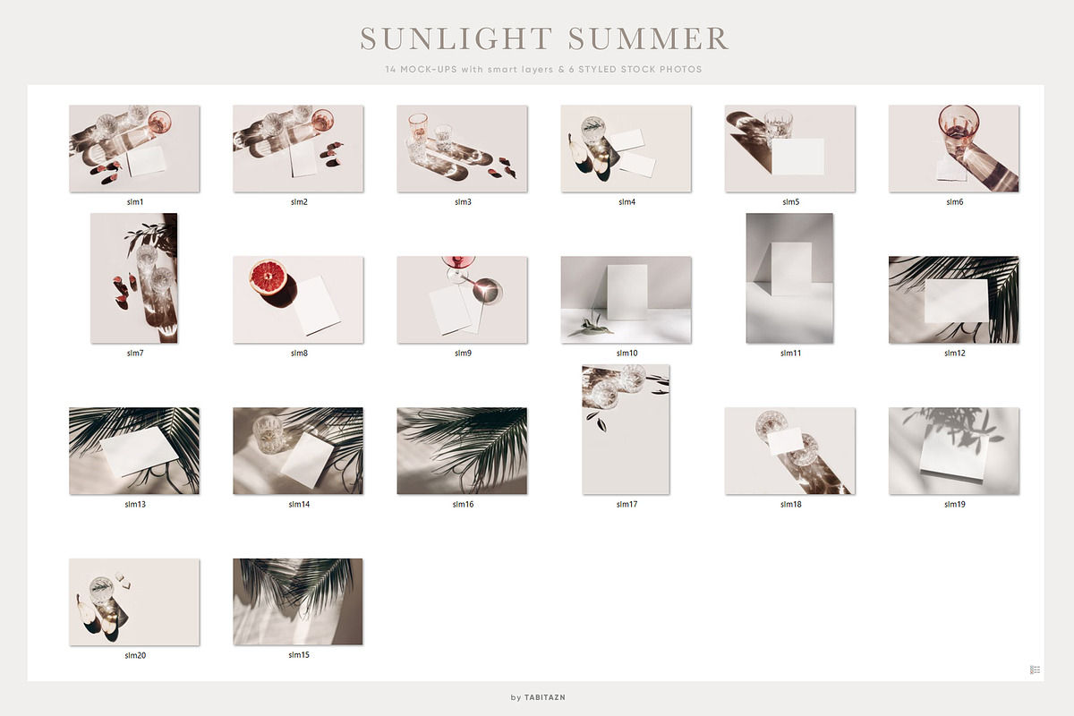 Summer Sunlight mockups & photos, a Print Template by Tabita's shop (Photo 13 of 14)