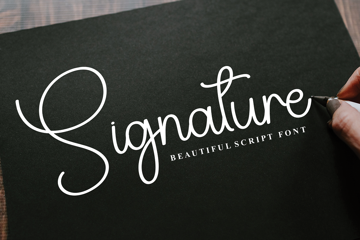 Amsterdam | Script Font, a Handwritten Font by Scratchones (Photo 5 of 9)
