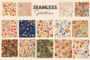 Autumn Fall Watercolor Clip+Wall Art, an Object Graphic by Design By Hira (Thumbnail 8 of 17)