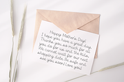 FAVORITE CURSIVE Sketch Font, a Handwritten Font by Blush Font Co. (Thumbnail 2 of 5)