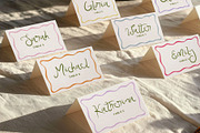 Ms Scarlett Handwritten Whimsy Font, a Script Font by Calamar Studio (Thumbnail 15 of 20)