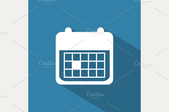 Flat Calendar preview 2
