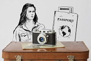 Vintage Travel Illustrations, an Icon by Hatch Design Workshop (Thumbnail 2 of 10)