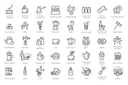 Drink Icon Set, a Food Illustration by Tettygreen (Thumbnail 1 of 3)