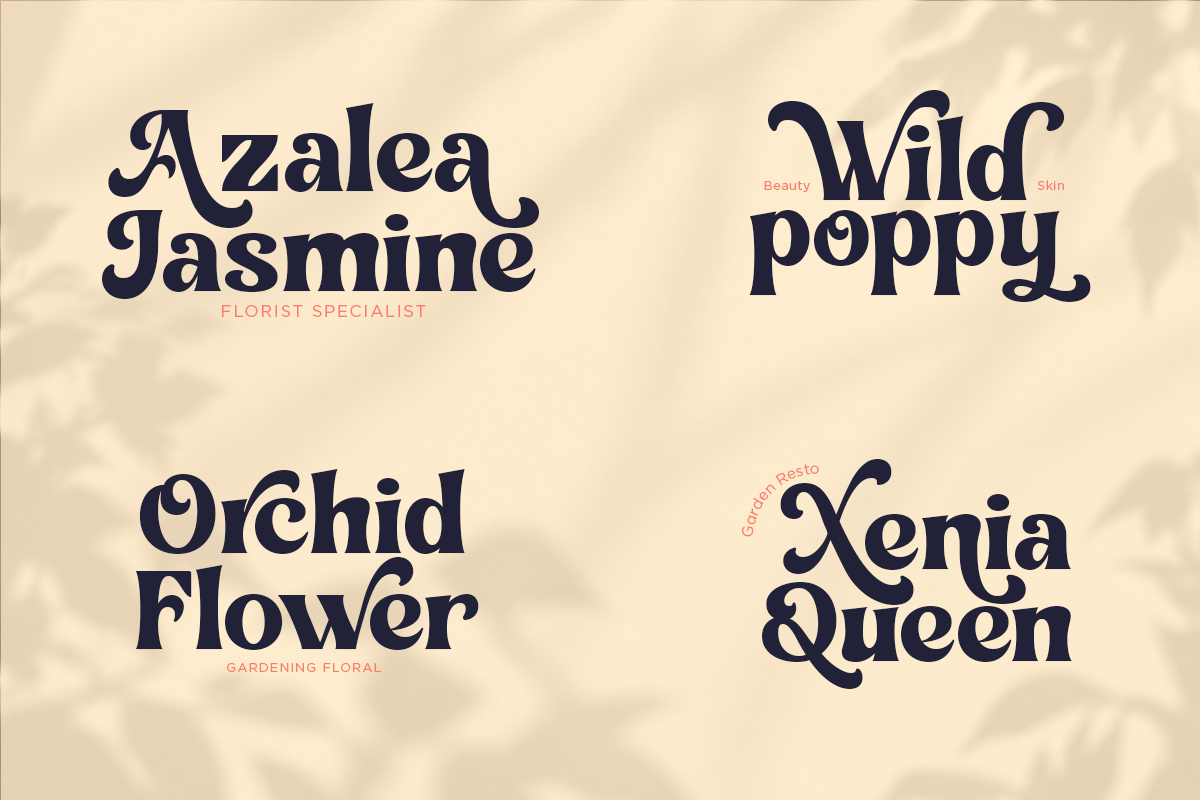 Floretta - Classy Retro Serif Font, a Serif Font by Font Liner (Photo 4 of 10)