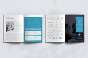 Annual Report Brochure Canva, a Brochure Template by TheBrightGrap (Thumbnail 8 of 11)
