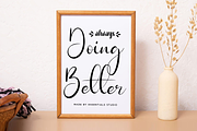 Magnolina, a Script Font by Essentials Studio (Thumbnail 7 of 11)