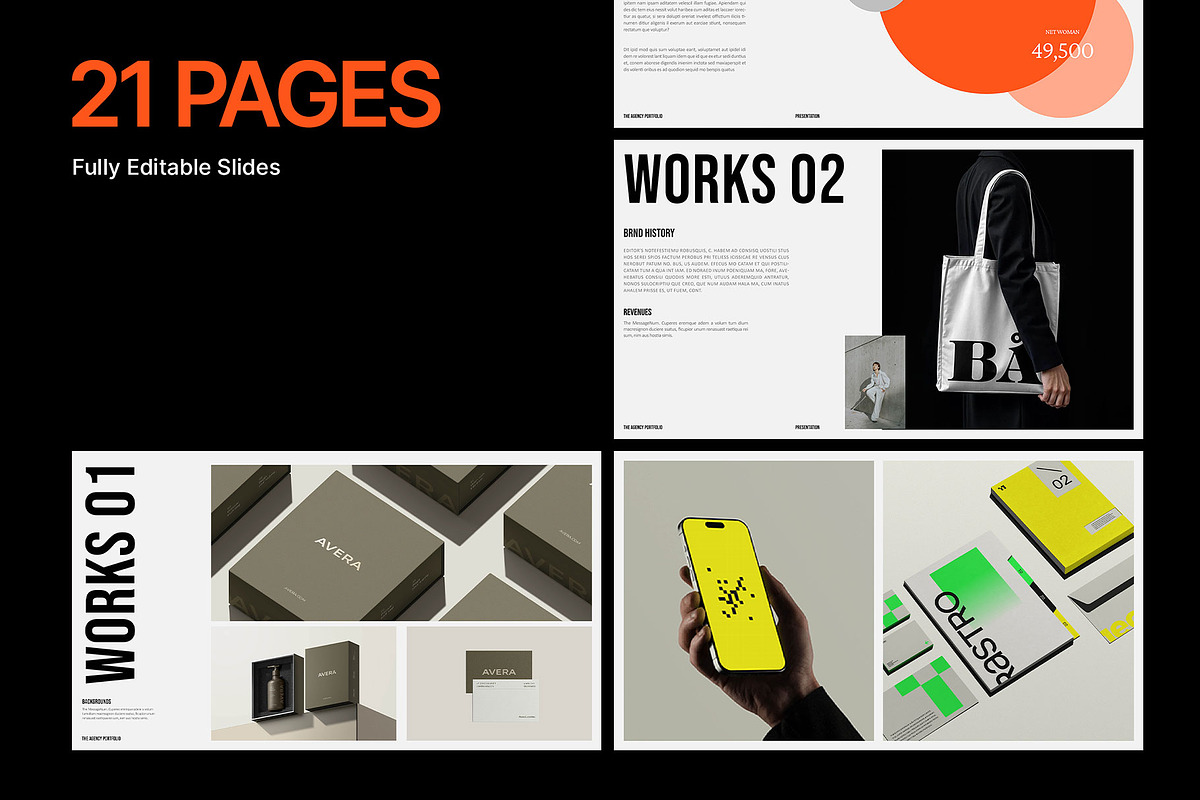 Creative Studio Portfolio Template, a Presentation Template by Devators (Photo 7 of 7)