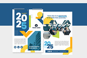 Wall Calendar Template V3, a Stationery Template by trabaskriya (Thumbnail 5 of 6)