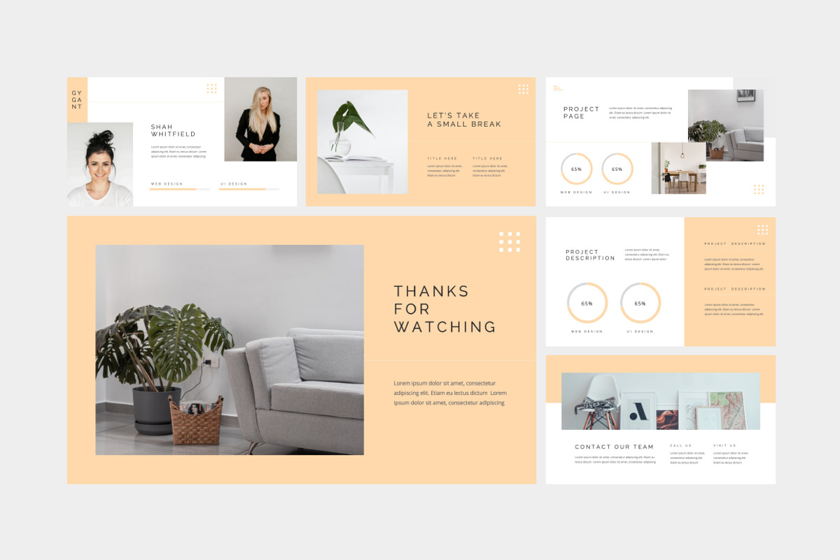 Gygant Minimal Powerpoint, a Presentation Template by desvibes (Photo 5 of 5)