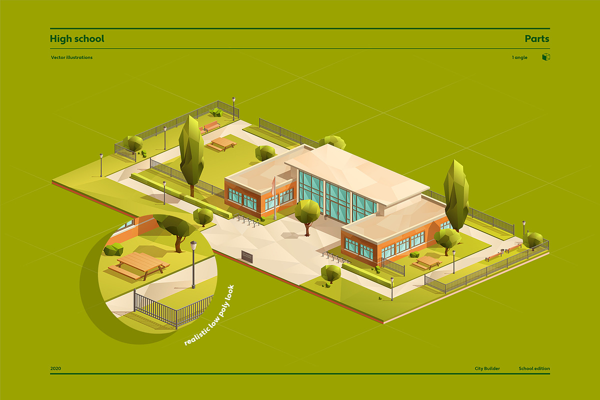 Schools City builder, an Education Illustration by blauananas (Photo 5 of 21)