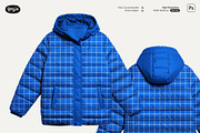Boxy Puffer Hoodie Mockup, a Hoody Mockup by Pipello Grafik (Thumbnail 3 of 3)