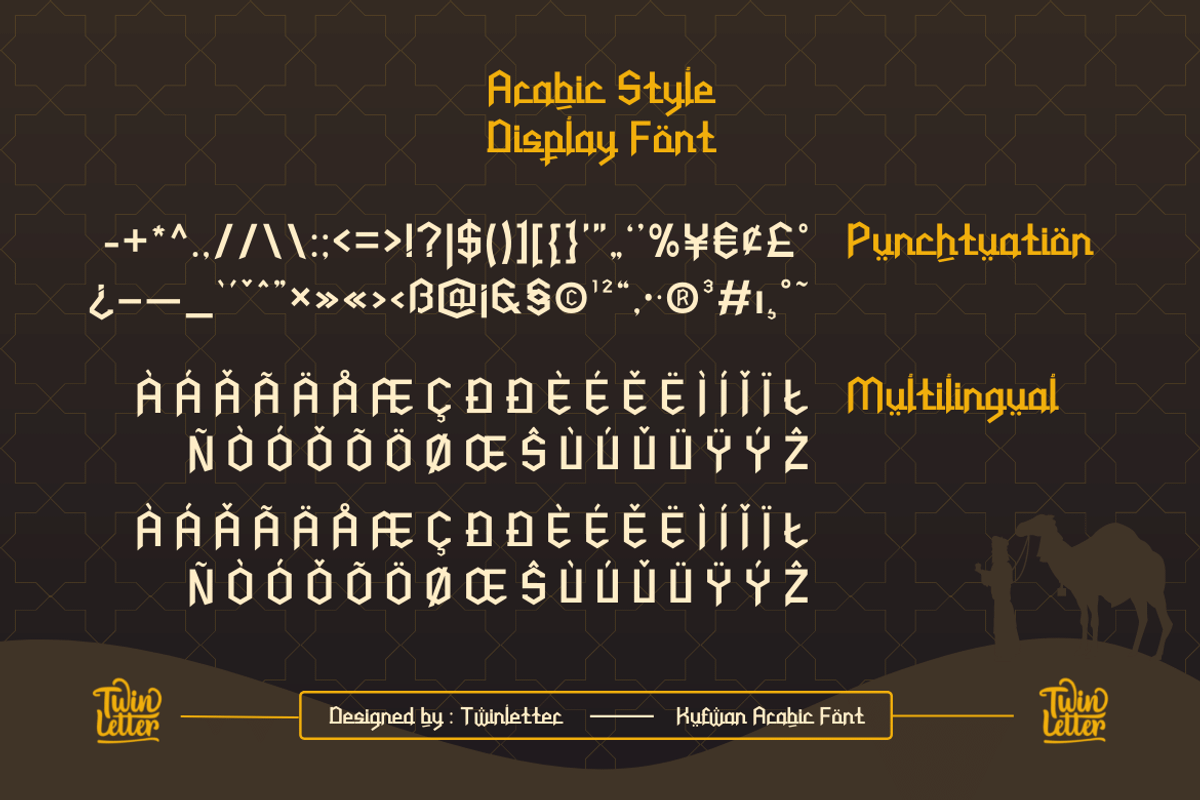 Kufwan, a Serif Font by twinstd (Photo 10 of 12)