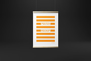 Poster / Art Mockup Set, a Print Template by professorinc (Thumbnail 2 of 6)