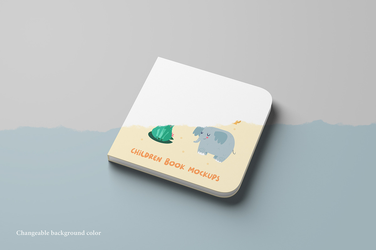 Children's Book Mockups, a Print Template by artimasa (Photo 4 of 8)