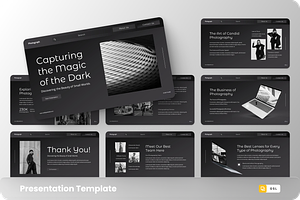 Photography Google Slide Template, a Presentation Template by GraphauseProject