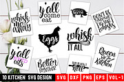 Kitchen SVG Design Bundle vol 1, an Illustration by DESIGNAVO