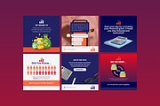 15 Finance Social Media Templates, a Social Media Template by Sincerely Media (Thumbnail 7 of 9)