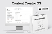Content Creator OS - Notion Template, a Templates & Theme by KristinaK3 (Thumbnail 1 of 2)
