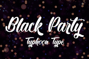 Black Party Font