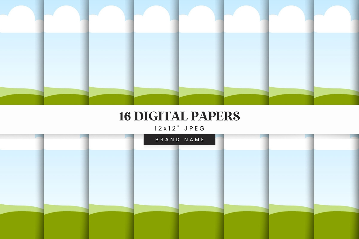 Digital Paper Canva Template - 16, a Presentation Template by illuztrate (Photo 7 of 8)