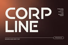 Corpline - Futuristic Techno Sans