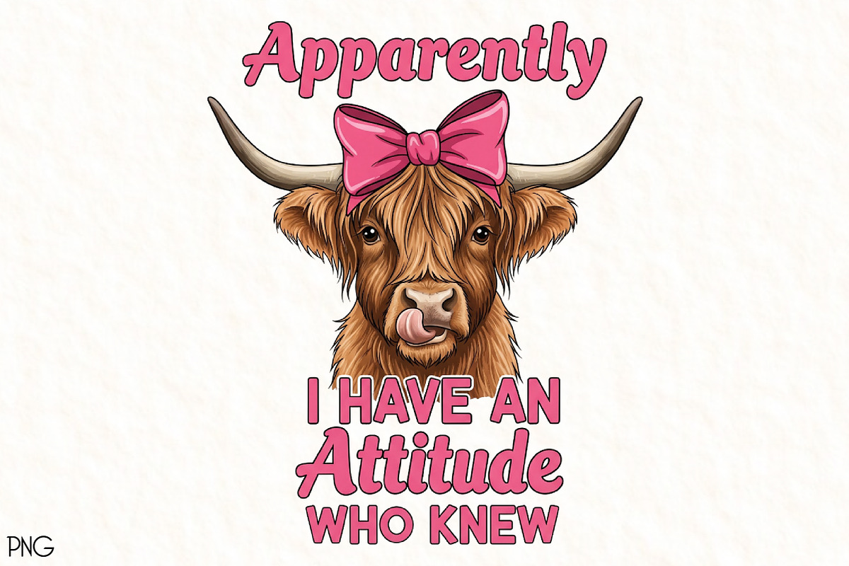 Cute Highland Cow, an Illustration by Black Bird Studio