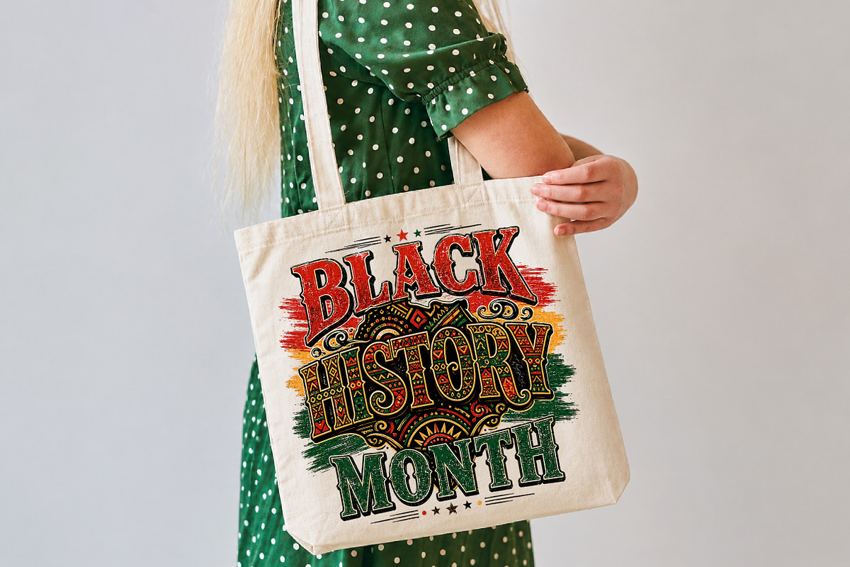 Black History Month PNG, Freedom Day, a Seasonal Illustration by DreamCafeArt (Photo 4 of 4)