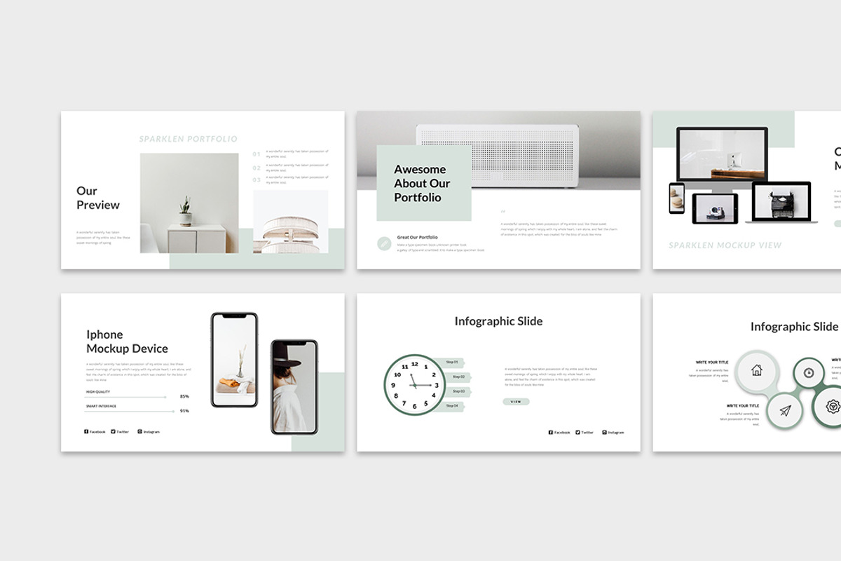 Sparklen -Clean Presentation Keynote, a Presentation Template by Raseuki (Photo 5 of 6)