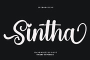 Sintha, a Handwritten Font by FreshTypeINK (Thumbnail 1 of 8)