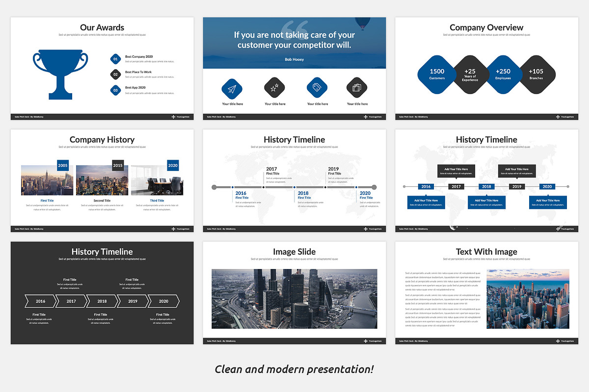 Best Sales Pitch Deck PowerPoint, a Presentation Template by SlideBunny (Photo 9 of 24)