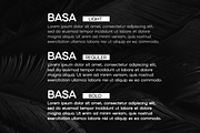 Basa Sans Serif Font, a Sans Serif Font by Glowin_studio (Thumbnail 2 of 6)