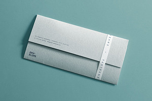 Envelope with Ribbon Mockup, a Books & Magazine Mockup by Graphic Pear