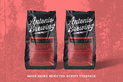 Revictus Script, a Script Font by Letterhend Studio (Thumbnail 8 of 9)