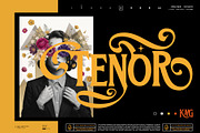 Keyzora Luxury Typeface, a Serif Font by alit design (Thumbnail 10 of 20)