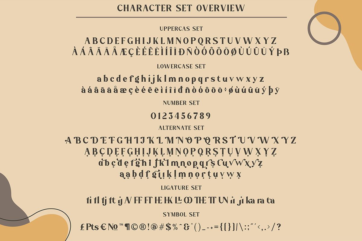 Megatura // Elegant Serif Typeface, a Serif Font by Haksen (Photo 13 of 15)