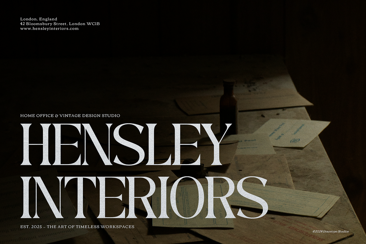 Rubington | Modern Display Serif, a Serif Font by gracetype_studio (Photo 7 of 12)