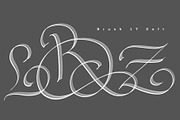 CalligraphyMasters Procreate Brushes, a Brush Add-On by the Fontmaker (Thumbnail 38 of 38)