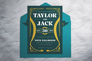 Vintage Wedding Invitation Suite, an Invitation Template by The Good Store (Thumbnail 2 of 4)