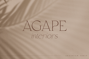 Arcadian - Elegant Serif Typeface