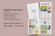 Modern Newsletter Template for Canva, a Magazine Template by Oshin Design (Thumbnail 5 of 6)