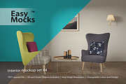 Interior Mockup Textil Set 04, a Mockup by Easy Mocks (Thumbnail 1 of 8)