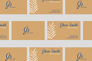 Tropical business card V2, a Business Card Template by EN86-21 (Thumbnail 2 of 3)