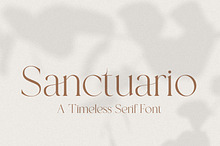 Sanctuario A Timeless Serif
