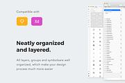 Sector UI Kit. E-commerce, an UI Kit Template by Singlayn (Thumbnail 5 of 7)