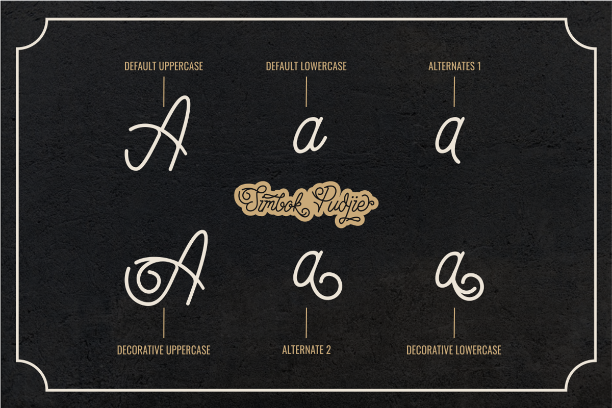 Simbok Pudjie Script preview 2
